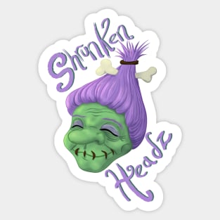 Shrunken Headz Sticker